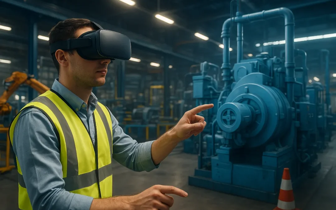 Realidad Virtual (VR): La forma más segura y rentable de entrenar personal en maquinaria compleja